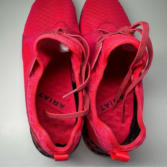 ARIAT Women's Shoes Sneakers Fuse Leopard Bright Pink Mobwife Sz 11 Workout Gym - Picture 9 of 11